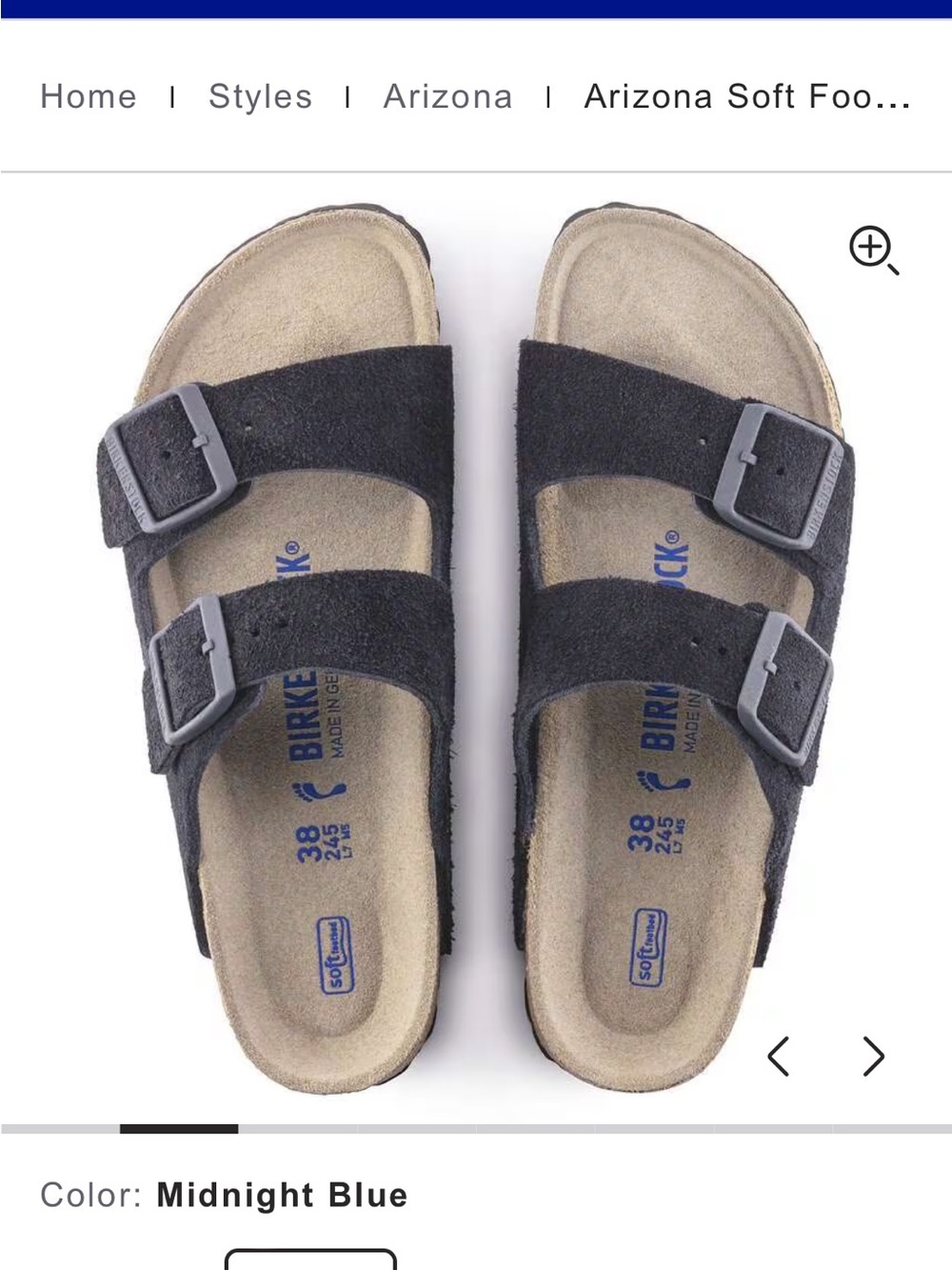 Birkenstock Arizona Soft Footbed Sandal